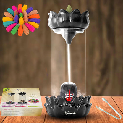 Shivling Fountain Incense Holder