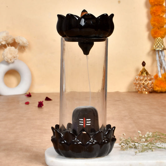 Shivling Fountain Incense Holder